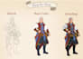draw fantasy character art for dnd, dnd party, and pathfinder